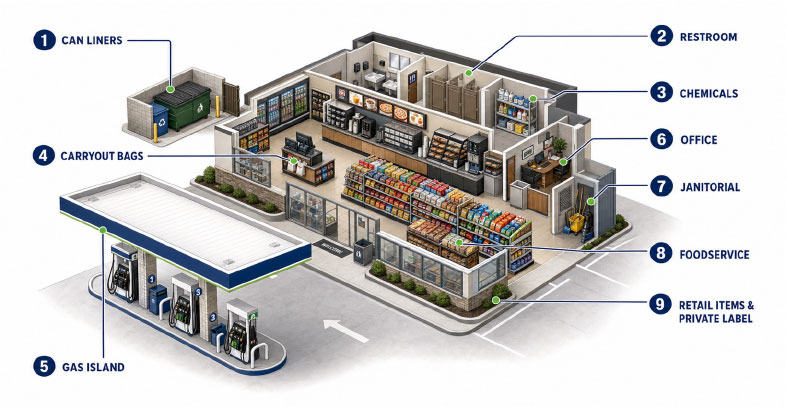 TSN Top 8 Cost Saving Categories – Convenience Supplies TSN Top 8 Cost Saving Categories - Convenience Supplies